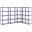Bild 1 vidaXL Regale mit 5 Böden 4 Stk. Blau Stahl & Holzwerkstoff