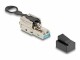 Immagine 3 DeLock Stecker RJ45 Cat.6A Feldkonfektionierbar 1 Stück, Silber