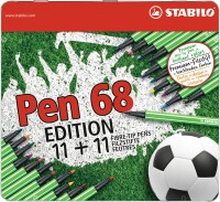 STABILO Fasermaler Pen 68 1mm 68/02-022-31 Green Edition 22