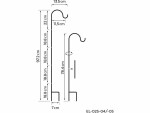 STT Gardenstick Mini Dark, Zubehörtyp: Lampenhalter