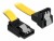 Bild 1 DeLock SATA3-Kabel gelb, doppelt gewinkelt, 70 cm, Datenanschluss