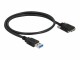 Image 4 DeLock USB 3.0-Kabel USB A - Micro-USB B 0.5
