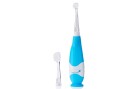 brush-baby Lern-Zahnbürste BabySonic Blau/Weiss, Packungsart