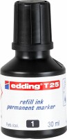 EDDING Nachfülltuschen T25 T-25-1 schwarz 30ml, Kein