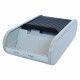 HELIT     Visitenkartenbox - H6218098  schwarz/grau      67x136x240mm