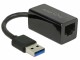 Bild 2 DeLock Netzwerk-Adapter USB-A - RJ45 1Gbps, Schwarz