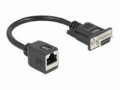 DeLock Netzwerk-Adapter RS232/422/485 Buchse - LAN Ethernet