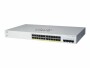 Cisco PoE+ Switch CBS220-24FP-4X 28 Port, SFP Anschlüsse: 0