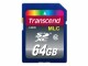 Transcend Flash-Speicherkarte - 64 GB - Class 10