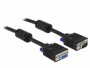 DeLock Kabel VGA - VGA, 5 m, Kabeltyp: Verlängerungskabel