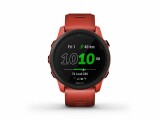 GARMIN GPS-Sportuhr Forerunner 745 Magma Red Rot/Schwarz