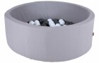 Knorrtoys Bällebad soft ? grey 100 balls grey/white