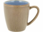 Bitz Kaffeetasse Wood Ocean 190 ml, 6 Stück, Hellblau/Beige