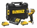 DeWalt Akku-Schlagschrauber 12 V 1/4", 2x 2 Ah Akku