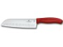 Victorinox Santokumesser Swiss Classic Rot/Silber, Typ: Santokumesser