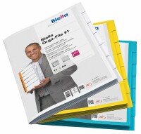 BIELLA Ordnungsmappe Orga-File A4 32440601U weiss, 6-teilig