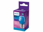 Philips Lampe P45 3,1W (25W) E27 Blau