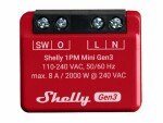 Shelly WLAN-Schaltaktor Mini PM Gen3, Detailfarbe: Rot