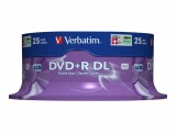 Verbatim DVD+R 8x Double Layer 8.5GB,25er S
