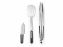 BioLite Grillbesteck-Set Prep & Grill Toolkit 3-teilig, Silber