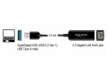 DeLock Netzwerk-Adapter USB-A – RJ45, 2.5Gbps Schwarz