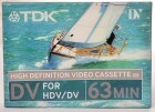 Restposten: TDK MiniDV Kasette - HDV/ DV 63min - 1 Stk