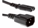 Diggelmann GerÃ¤tekabel 0.4 m C7-C14, Anzahl Leiter: 3, Detailfarbe