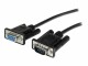 StarTech.com - 2m Black Straight Through DB9 RS232 Serial Cable - DB9 RS232 Serial Extension Cable - Male to Female Cable (MXT1002MBK)