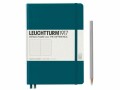 Leuchtturm Notizbuch Medium A5, Dot, 2-teilig, Pacific Grün