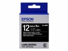 Epson LabelWorks LK-4BWV - Weiß auf Schwarz - Rolle