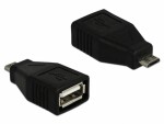 DeLock USB 2.0 Adapter USB-MicroB Stecker - USB-A Buchse