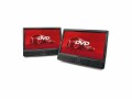 Caliber Portabler Dual DVD Player MPD2125T, Bildschirmdiagonale