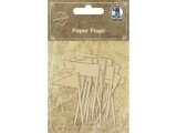 URSUS Papier-Set Fähnchen 16 Stück Braun, Papierformat