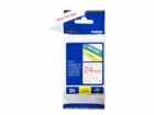 Brother TZe-252 - Standard adhesive - red on white