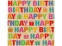 Braun + Company Papierservietten Colour Birthday 33 cm x 33 cm