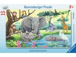 Ravensburger Puzzle Tiere Afrikas, Motiv: Tiere, Altersempfehlung ab: 3
