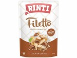 Rinti Nassfutter Filetto Huhn + Lamm in Jelly, 100