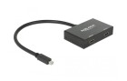 DeLock 2-Port Signalsplitter Mini-DP - 2x HDMI, Anzahl Ports