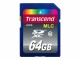 Transcend Flash-Speicherkarte - 64 GB - Class 10