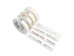 URSUS Washi Tape 10 m 4 Rollen