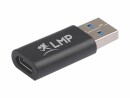 LMP USB 3.0 Adapter USB-A Stecker - USB-C Buchse