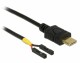 DeLock USB-Stromkabel 2x Pfostenbuchse USB C - Pinheader 0.1