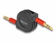 DeLock Audio-Kabel aufrollbar 3.5 mm Klinke - 3.5 mm