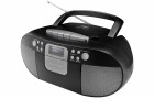 soundmaster Radio DAB+ Boombox SCD7800 Schwarz, Radio Tuner: FM