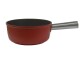 Heidi Cheese Line Fondue-Caquelon Rot/Schwarz, Material: Aluminium