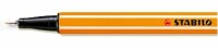 STABILO Feinschreiber point 88 0.4mm 88/54 orange, Kein