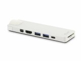 LMP Dockingstation USB-C Compact Dock Silber, Ladefunktion