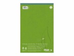 Ursusgreen Notizblock Green A4, kariert, 100 Blatt, 5 Stück