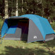 vidaXL Campingzelt 4 Personen Blau Wasserfest