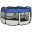 Bild 5 vidaXL Faltbarer Welpenlaufstall mit Tragetasche Blau 125x125x61 cm